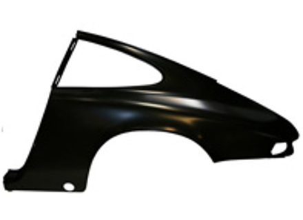 Pannello posteriore 1/4, Coupé. Porsche 911 1974-77 Auto con telaio stretto - 91150306104GRV, 91150306204GRV, 591149, 591150, 1680400570, 1680400580 - 1680400570, 1680400580