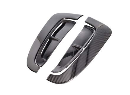 Front wing side vent kit carbon fibre. Porsche 971.1