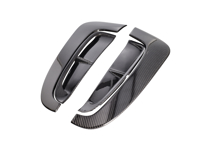 Seitlicher Luftauslass-Kit für den vorderen Kotflügel aus Kohlefaser. Porsche 971.1