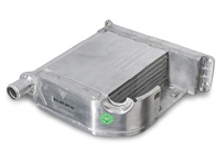 Radiateur motoroliekoeler. Porsche 911 1972-89 - 91110704100, 91110704102