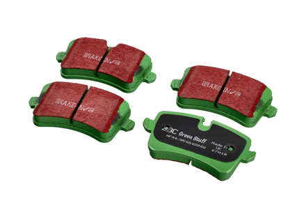 EBC GREEN Brake Pads Rear. Porsche Macan - PAB698451, 4G0698451A, 9A769845100 - DP62082