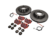 Pacchetto dischi freno con pastiglie freno EBC Sport Porsche 996 Turbo - DP31514C, 99635240X02BRE, 99635240X02, 99661236501, 99635208602, 99635208600 Pacchetto dischi freno con pastiglie freno EBC Sport Porsche 996 Turbo - DP31514C, 99635240X02BRE, 99635240X02, 99661236501, 99635208602, 99635208600