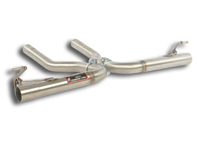 Exhaust muffler / silencer delete pipe. Porsche Cayenne 958 Supersprint - 246616