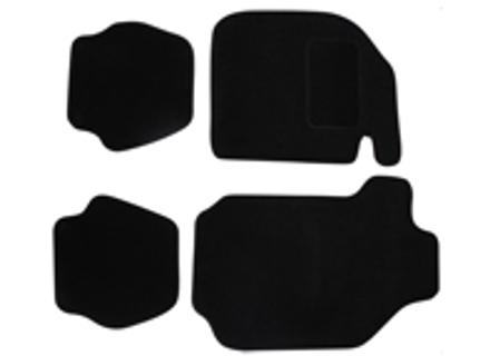 Set tappetini neri. Porsche 911 1977-89 Targa / Cabrio (con A/C) guida a destra - guida a destra - P0155 Set tappetini neri. Porsche 911 1977-89 Targa / Cabrio (con A/C) guida a destra - guida a destra - P0155