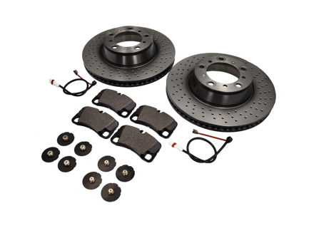 REAR Brake Pads and Brake Disc Package Porsche 997 3.6L C4 - 99735294904, 99761275402, 99635208600, 99635208602, 99635240502, 99635240602, 99635240X02BRE, 99635240X02, 99735294904BRE REAR Brake Pads and Brake Disc Package Porsche 997 3.6L C4 - 99735294904, 99761275402, 99635208600, 99635208602, 99635240502, 99635240602, 99635240X02BRE, 99635240X02, 99735294904BRE