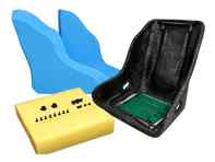 Seat Frame and Foam Kit with for 5-Point Belts Monza. Porsche 911 / 914
