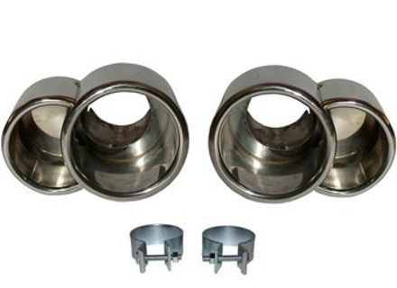 Tuyaux d'échappement. Porsche 996 Turbo (PAIRE) - 96.903S, 96903S, 1620702810, 99611125174, 99611125274, 99611198101, 99611198201 Tuyaux d'échappement. Porsche 996 Turbo (PAIRE) - 96.903S, 96903S, 1620702810, 99611125174, 99611125274, 99611198101, 99611198201