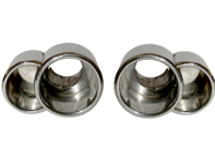 Tuyaux d'échappement. Porsche 996 Turbo (PAIRE) - 96.903S, 96903S, 1620702810, 99611125174, 99611125274, 99611198101, 99611198201