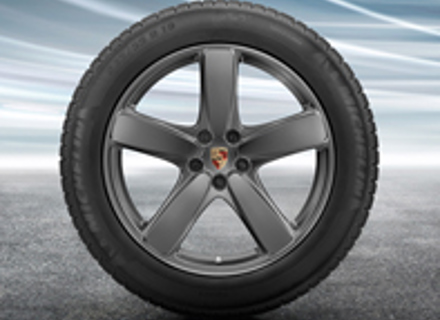 19' Macan Sport Classic lichtmetalen velgen & zomerbanden origineel Porsche - 95B044665E 19' Macan Sport Classic lichtmetalen velgen & zomerbanden origineel Porsche - 95B044665E