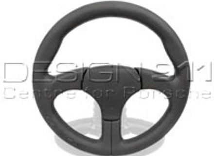 Volante sportivo senza airbag Nero con cuciture nere. Porsche 911/959 - 000043161108YR Volante sportivo senza airbag Nero con cuciture nere. Porsche 911/959 - 000043161108YR