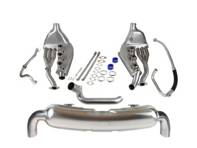 Juego de escape deportivo con dos salidas de escape de 84 mm en acero inoxidable. Porsche 911 3.2 Carrera 1984-89 - 93011104300, 93021102901, 93021133500 - 1620803010 Juego de escape deportivo con dos salidas de escape de 84 mm en acero inoxidable. Porsche 911 3.2 Carrera 1984-89 - 93011104300, 93021102901, 93021133500 - 1620803010