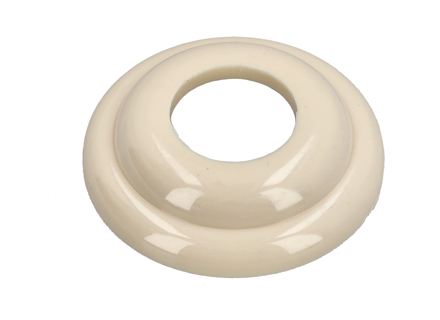 Rosette für Fensterheber und Türgriff, Elfenbein. Porsche 356 Vor-A - 35653711