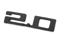 2.0 Heckdeckelplakette. Porsche 914/6 - 91455912011 2.0 Heckdeckelplakette. Porsche 914/6 - 91455912011