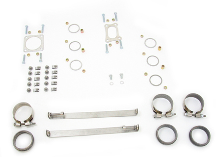 Kit de montage pour ligne d'échappement complète sur Porsche 964 - 99311119500, 99908500102, 90007428202, 99908405202, 96411119800, 96411119205, 96411124702, 99902512501, 96411111902, 96411133600, 90007431101, 90022300102, 99908409502, 90007507803, 90002500703, 90015100603, 90007535400, 99950707300