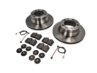 REAR Brake Pads and Brake Disc Package. Porsche 964 C4 1989-93 LARGE CALIPER - 96535293905, 96535293904, 95135204102 REAR Brake Pads and Brake Disc Package. Porsche 964 C4 1989-93 LARGE CALIPER - 96535293905, 96535293904, 95135204102
