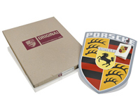Enamel plate Porsche Classic - Porsche Crest 46x36cm - 64470100710 Enamel plate Porsche Classic - Porsche Crest 46x36cm - 64470100710