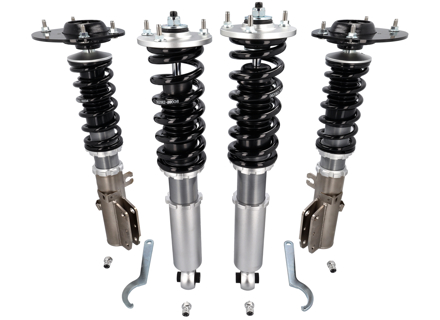 Ophangspoel over verstelbare verlagingsset. Porsche 964.2 01/1991 -05/1994 - 96434304102, 96534304105, 96434304202, 96534304205, 96434304103, 96434304203, 96434304104, 96434304204, 96534304100, 96534304102, 96534304106, 96534304200, 96534304202, 96534304206, 96433305105, 96433305700, 96533305701, 96533305700, 96433305780