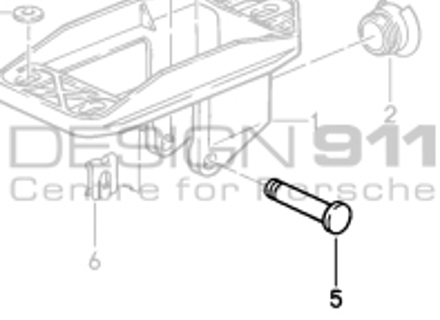 Schraube der Schalthebelhalterung. Porsche 911 87-89 G50 GETRIEBE - 95042413100 Schraube der Schalthebelhalterung. Porsche 911 87-89 G50 GETRIEBE - 95042413100