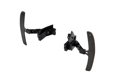 Set di paddle shifter magnetici in fibra di carbonio PDK per volante Sport Design. Porsche 992 / 971.2 Panamera / 95B Macan - 992998540A, 992998540A0S8, 992998540B, 992998540B0S8, 992998540C, 992998540AC0S8
