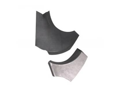 Panneau de support d'aile intérieure arrière. Porsche 356 / 356A / 356B / 356C - 644550240700, 64450240800, 35651231, 35651232, 64450240605, 64450240505 - PP105SL, PP105SR