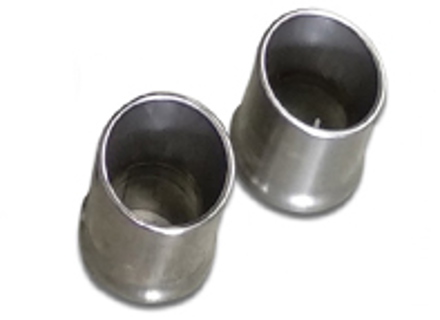 Terminale di scarico in acciaio inossidabile spazzolato. Porsche 992 GT3 - 9GT251697B, 9GT251697G Terminale di scarico in acciaio inossidabile spazzolato. Porsche 992 GT3 - 9GT251697B, 9GT251697G