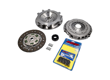 Kit de embrague reforzado y volante aligerado. Porsche 986 Boxster / 987.1 Boxster / Cayman - 98611401201, 98611401205, 98611602803, 98611602804, 98611601406, 98611601408, 98711691400, 98711691322 - 9M987.1LWFlywhl&Clutch