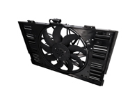 Water radiator air duct with fan. Porsche 970 Panamera Turbo - 97010606153, 97010606155 - CFF553000P Water radiator air duct with fan. Porsche 970 Panamera Turbo - 97010606153, 97010606155 - CFF553000P