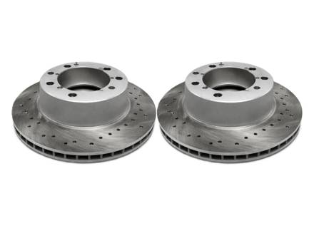 Vordere Bremsscheiben, gelocht (Paar). Porsche 964 C2 / C4 - 96435104102, 96435104106 - 964 351 041 06 rd