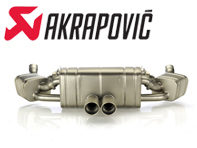 Sistema de Escape Titanio Akrapovic para Porsche 981 Boxster / 981 Cayman - P-HF738
