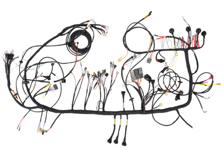 Wire harness Main (Trunk harness). Porsche 930 Turbo 1986 LHD (left hand drive) - 93061200202 - 930.612.002.02