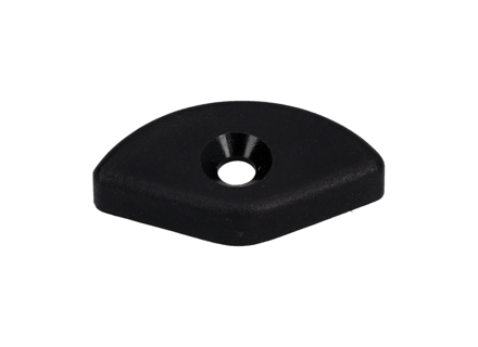 Coin de toit cabriolet, noir. Porsche 911 1986-89 / 964 - 9115614550170B, 9115614560170B