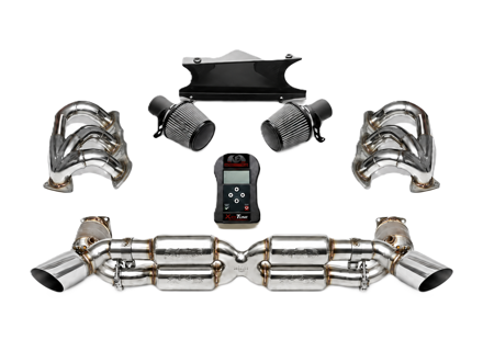 Fabspeed Supersport Performance Exhaust Package RACE GT2 Style Polished. Porsche 997.2 Turbo / Turbo S - FSPOR9972TSHDR, FSPOR9972TCOMPAI, FSPOR9972TET, FSPOR9972TCB, FSPOR9972TSSRXG