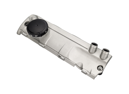 Luft-/Ölabscheider Silberne Abdeckung, Zyl. 5-8 Porsche 957 Cayenne Turbo - 94810723652, 94810723552 Luft-/Ölabscheider Silberne Abdeckung, Zyl. 5-8 Porsche 957 Cayenne Turbo - 94810723652, 94810723552