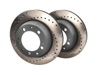 Disco freno posteriore forato (coppia). Porsche 944 Turbo / 928S4 / 928GTS - 95135204101, 95135204103 - 951 352 041 03 rd