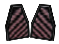 K&N Air Filter (PAIR) for Porsche 991 - 33-2484, 332484 K&N Air Filter (PAIR) for Porsche 991 - 33-2484, 332484