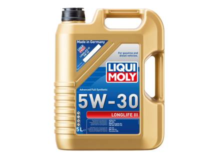 LIQUI MOLY Longlife III 5W-30 Engine Oil -  1Ltr / 5Ltr - 20820, 20822