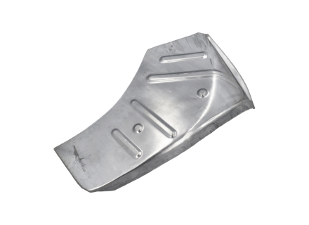 Passage de roue extérieur complet avant (version 4 nervures). Porsche 356 1958-65 - P106BL, P106BR, PP106BL, PP106BR, 64450201700, 64450201800