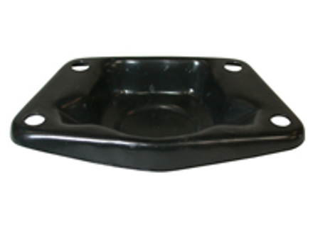 Copri barra di torsione senza foro, nero. Porsche 356 - 113511225, 511201001, 64433315102, 64433715102, 8152250206 - 8152250206