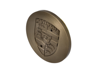 Wheel Cap Platinum-Metallic with embossed Porsche Crest - 477601051G, 477601051D Wheel Cap Platinum-Metallic with embossed Porsche Crest - 477601051G, 477601051D