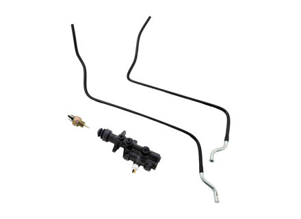 Hauptbremszylinder und Verbindungsleitungssatz LHD. Porsche 911 / 912 / 914 - PCG35506100, 90135506100, PCG35506300, 90135506300, 91435506300, PCG35506310, 91135501202, 90161311501