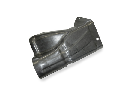 Plaque de protection du silencieux d'échappement Porsche 964 Plaque de protection du silencieux d'échappement Porsche 964