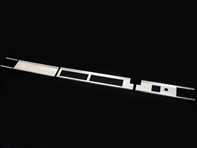 Dashboard Aluminum trim frame set, for back date look Porsche 964 - 96455201020, 96455201030, 126 Dashboard Aluminum trim frame set, for back date look Porsche 964 - 96455201020, 96455201030, 126