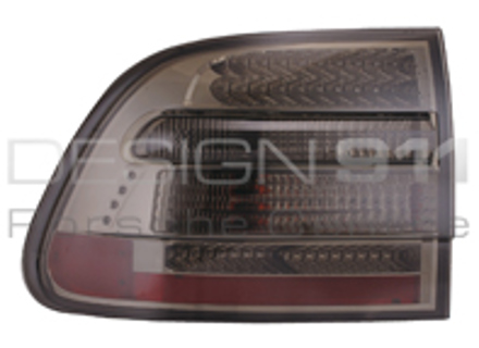Indicatori di direzione posteriori con lampadine a LED, lampade fumè. Porsche Caienna 955