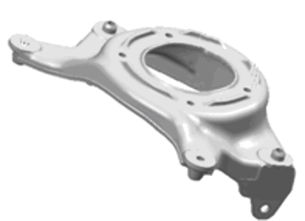 Schokbreker beugel. Porsche 95B Macan - 95B412383, 95B412384 Schokbreker beugel. Porsche 95B Macan - 95B412383, 95B412384