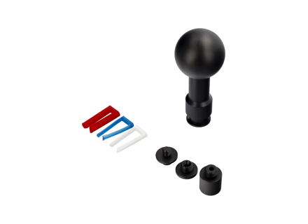 Schaltknauf Billet-Aluminium. Porsche 911 1989 - heute / 986 / 987 / 981 / 718 / 944 / 968 / 928