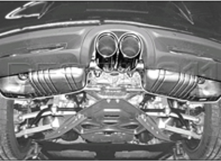 Sportuitlaatsysteem PSE incl. uitlaatpijpen. Porsche 981 Boxster / 981C Cayman - 98104420004, 98104420002