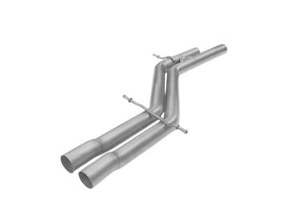 Sportuitlaat middenpijpen. Porsche 9YA Cayenne V6 2.9ltr / 3.0lrt Sportuitlaat middenpijpen. Porsche 9YA Cayenne V6 2.9ltr / 3.0lrt