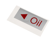 Decalcomania dello sportellino del bocchettone di rifornimento dell'olio. Porsche 911 - 91170110700 - 1601504000 Decalcomania dello sportellino del bocchettone di rifornimento dell'olio. Porsche 911 - 91170110700 - 1601504000