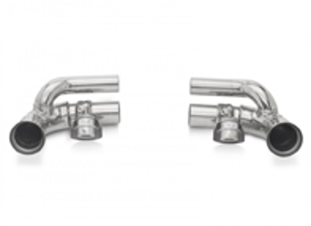 Silenciador lado escape deportivo tubo recto con válvulas Porsche 997 GT3 y GT3 RS Silenciador lado escape deportivo tubo recto con válvulas Porsche 997 GT3 y GT3 RS