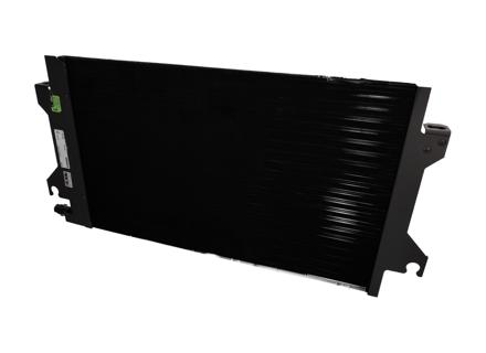 Cosmetisch beschadigde radiator/airco. Porsche 944/968 - 94457301105, 8FC351038381 - AC239000P